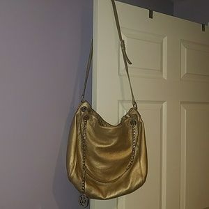 Michael Kors genuine leather shoulder bag